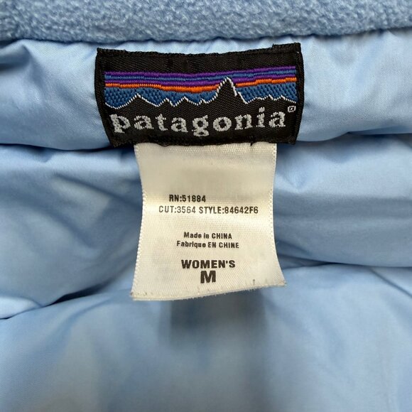 Patagonia Women’s Down Vest 84642 – Sky Blue – M (2006) - Picture 8 of 13